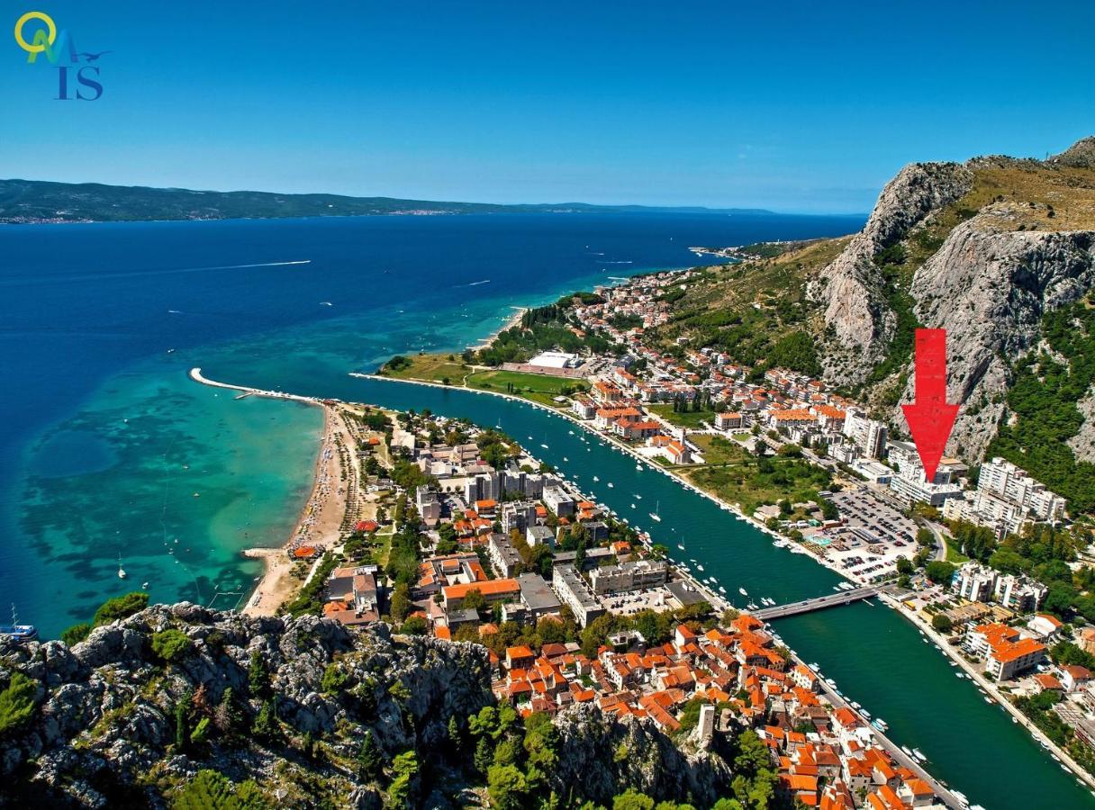 Center Apartment Pia Omiš Dış mekan fotoğraf